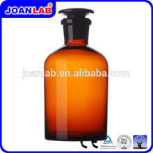 Bouteille de réactif en verre Amber à large bouche JOAN pour utilisation en laboratoire